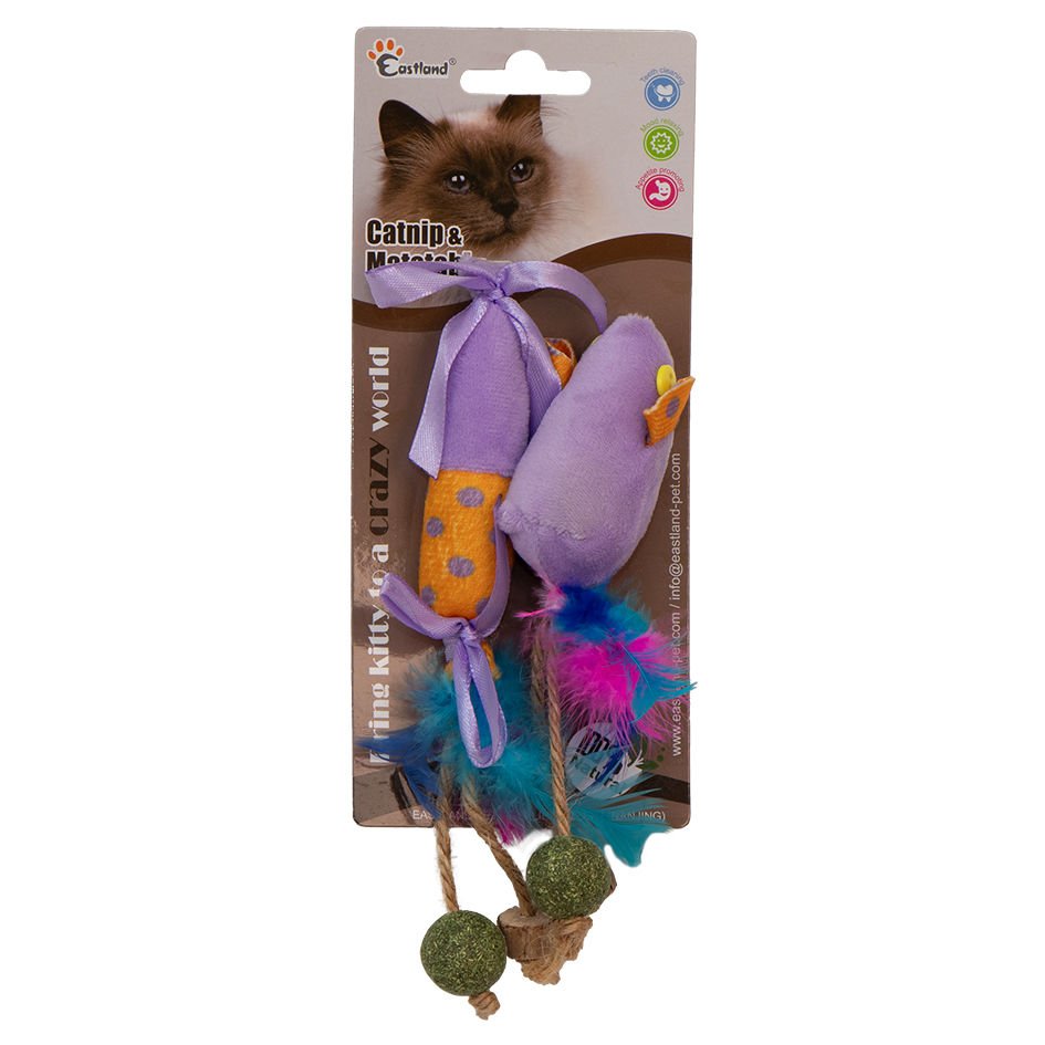 Eastland Matatabi Ve Catnipli Peluş Fare Ve Şekerl