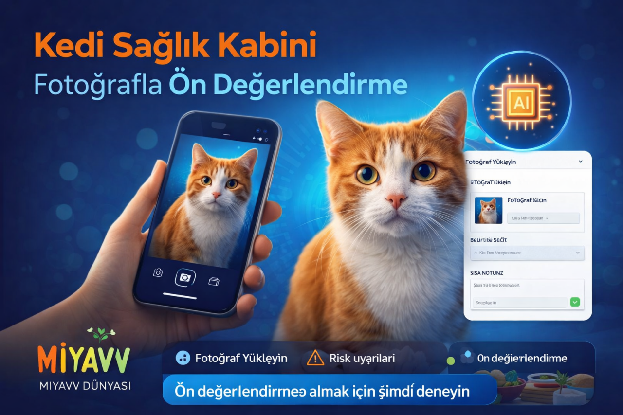 Kedi Sağlık Kabini Nedir? Kediniz İçin Fotoğrafla Ön Değerlendirme