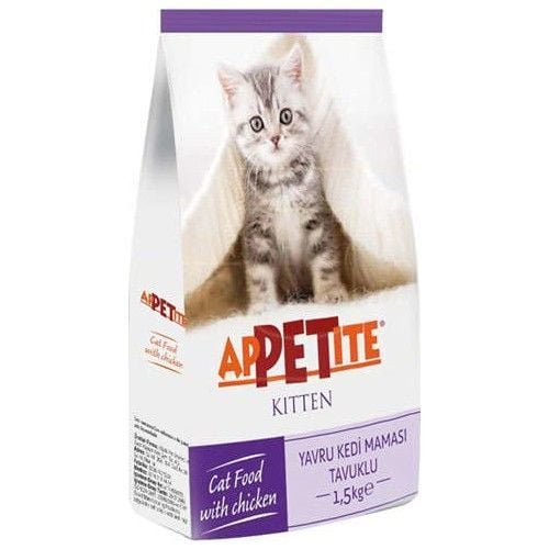 Appetite Tavuklu Kuru Yavru Kedi Maması 1,5 kg