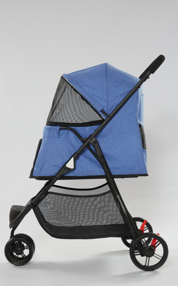 Tommy Evcil Hayvan Arabası Lacivert 74.5*52.2*98cm Max 15kg