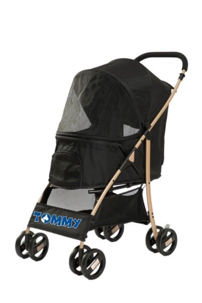 Tommy Evcil Hayvan Arabası Siyah 67*47*98cm Max 15kg