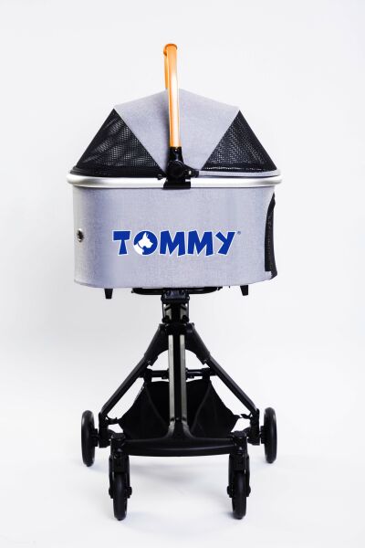 Tommy Evcil Hayvan Arabası Gold Gri 83*48.5* 110cm Max 10kg