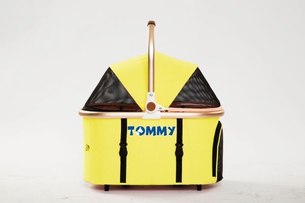 Tommy Evcil Hayvan Arabası Sarı 83*48.5*110cm Max 10kg