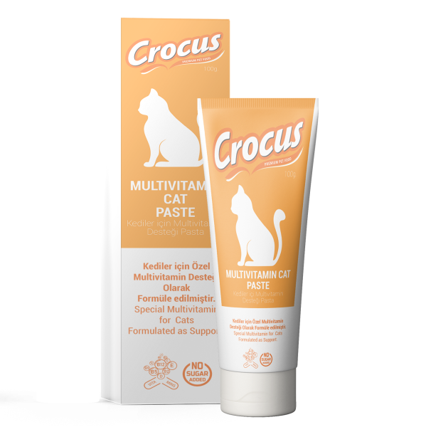 Crocus Kedi Multivitamin Macun 100 Gram