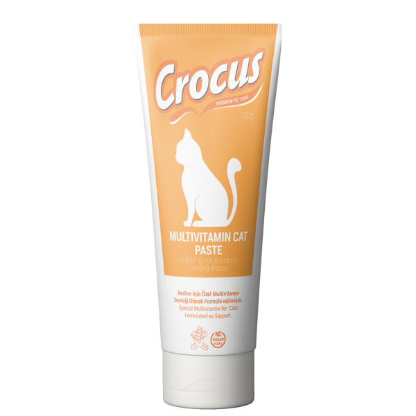 Crocus Kedi Multivitamin Macun 100 Gram