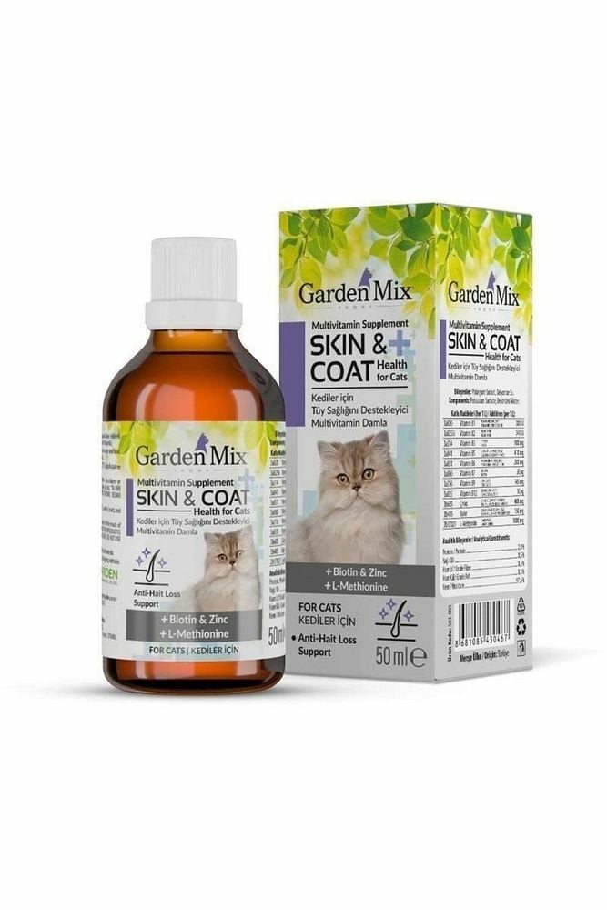Garden Mix Kedi Tüy Sağlığı Damlası 50 Ml