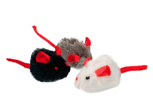 Karlıe Sesli Fare 5x3x3cm Karışık Renkli Tekli