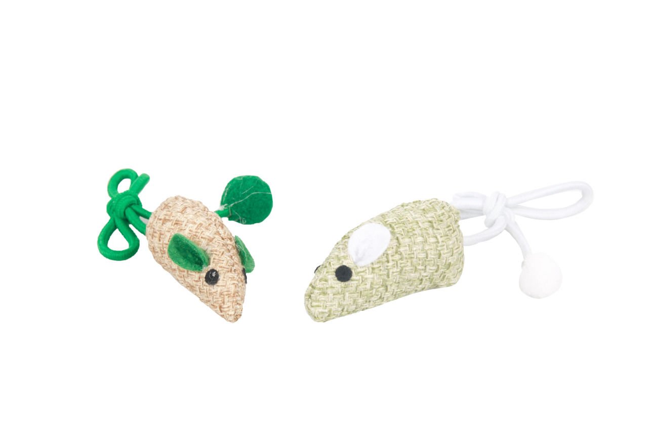 Karlıe Keten Kedi Oyuncağı Fare 6 X 3 Cm