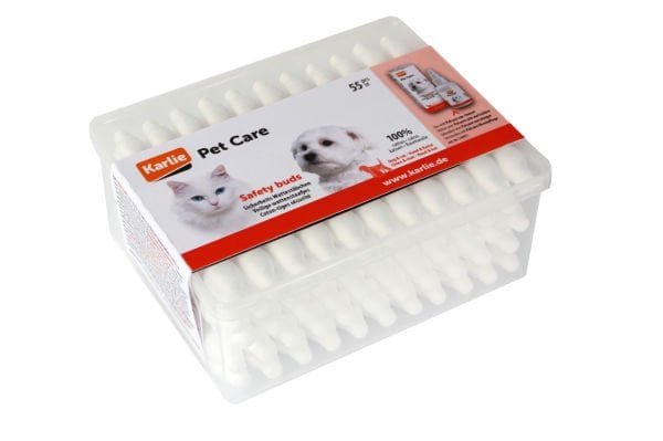 Karlıe Kedi  Kulak Temizleme Çöpü 55li