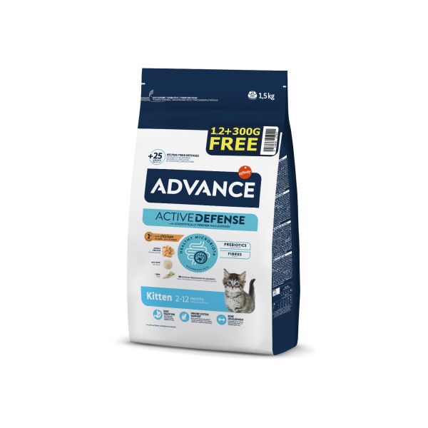 Advance Cat Kıtten Chıcken & Rıce 1,2kg +300gr Bonus Paket