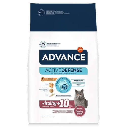 Advance Sterilised Senior +10 Yaş Kısırlaştırılmış Yaşlı Kedi Maması 1.5 Kg