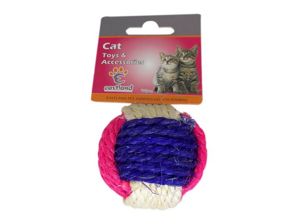 Eastland Ipten Top Kedı Oyuncağı 6cm Çap
