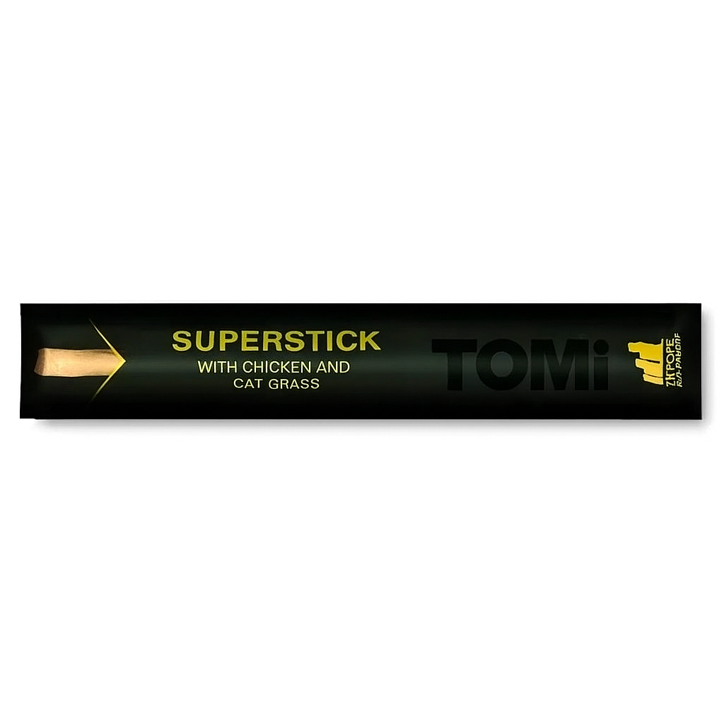 Tomi Stick  ve Kedi Çimi Tekli Kedi Ödül Maması 5 Gr