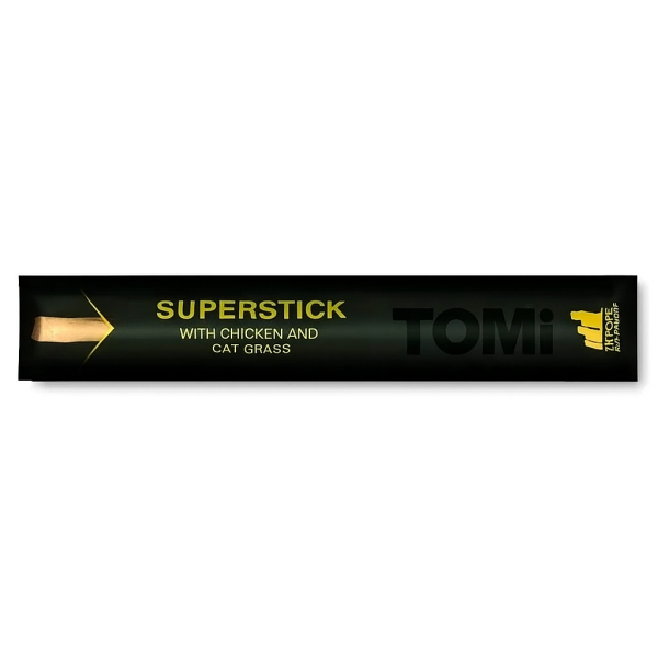 Tomi Stick  ve Kedi Çimi Tekli Kedi Ödül Maması 5 Gr
