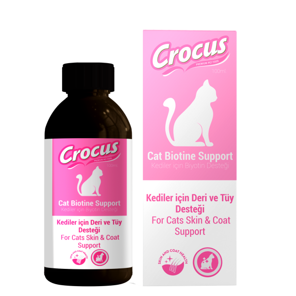 Crocus Kedi Tüy Sağlığı Damlası 100 Ml
