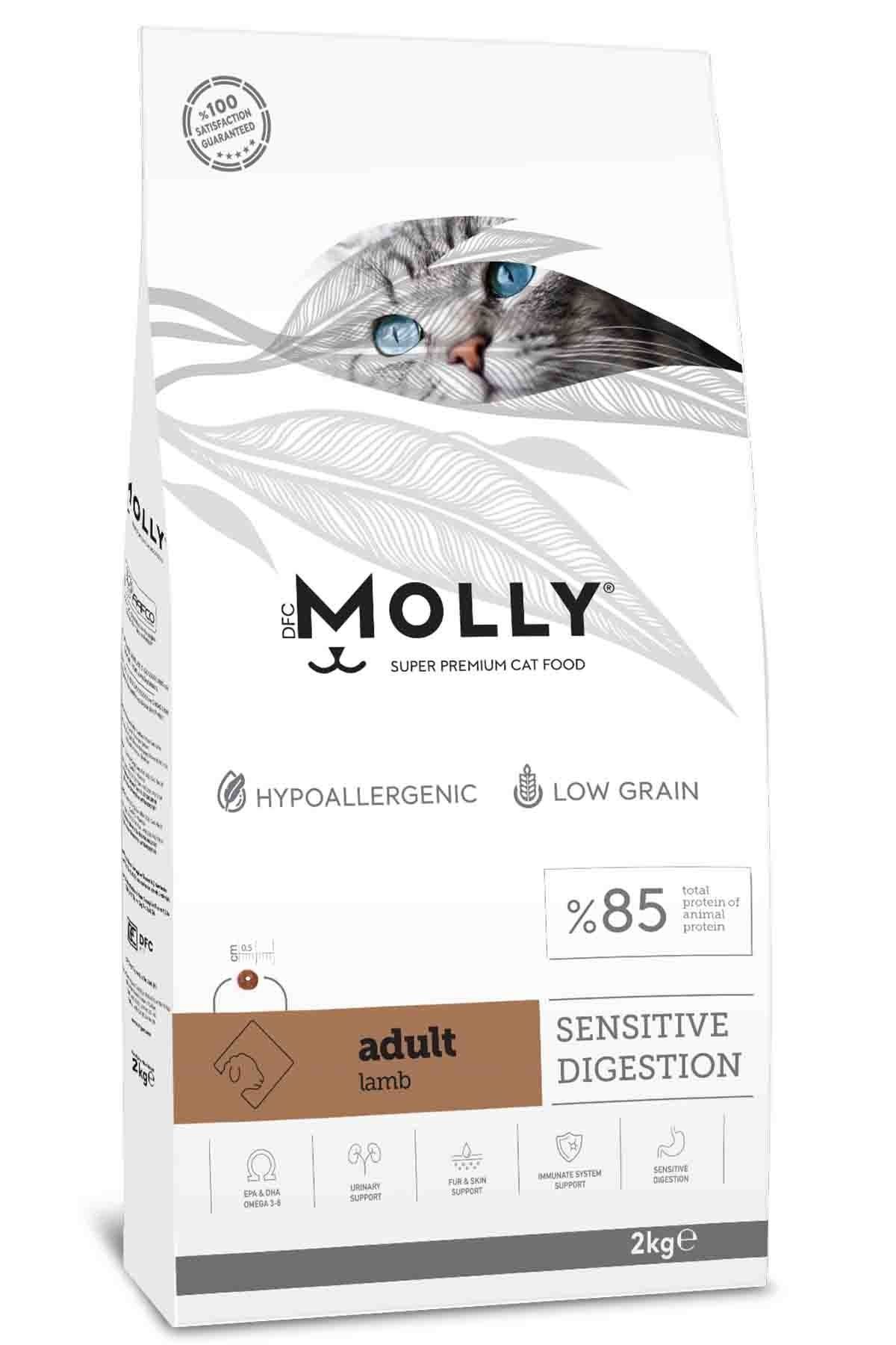 Molly Kuzulu Yetişkin Kedi Maması 2kg + Ödül Maması Hediyeli