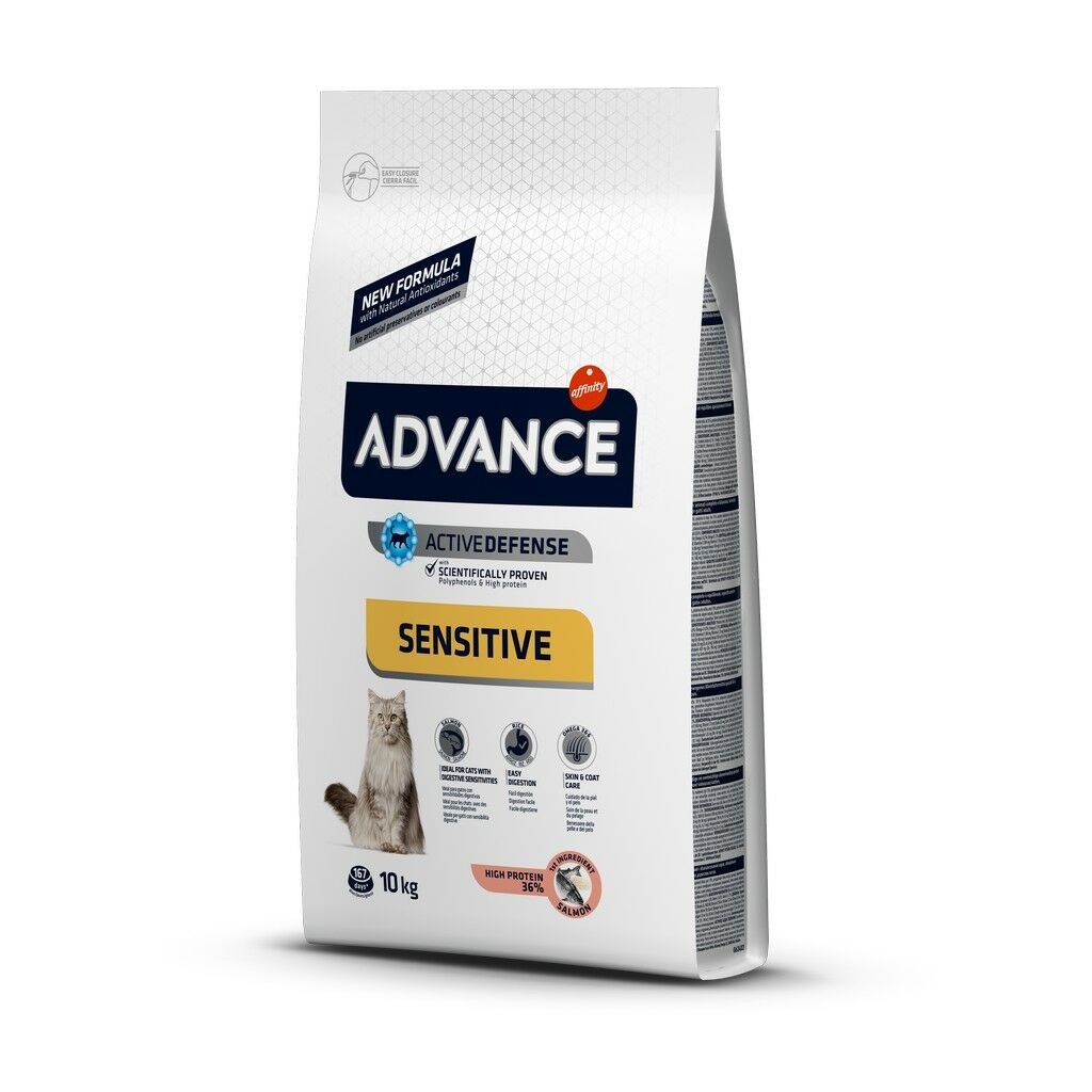 Advance Somonlu Sensitive Yetişkin Kedi Maması 10 Kg