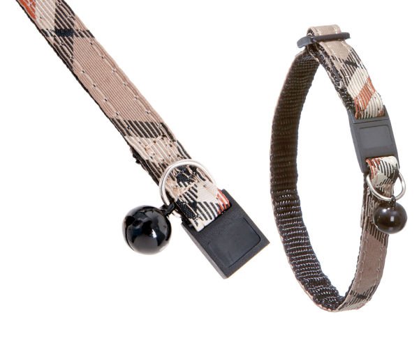 Karlıe Ekose Kedi Boyun Tasma 30cm*10mm