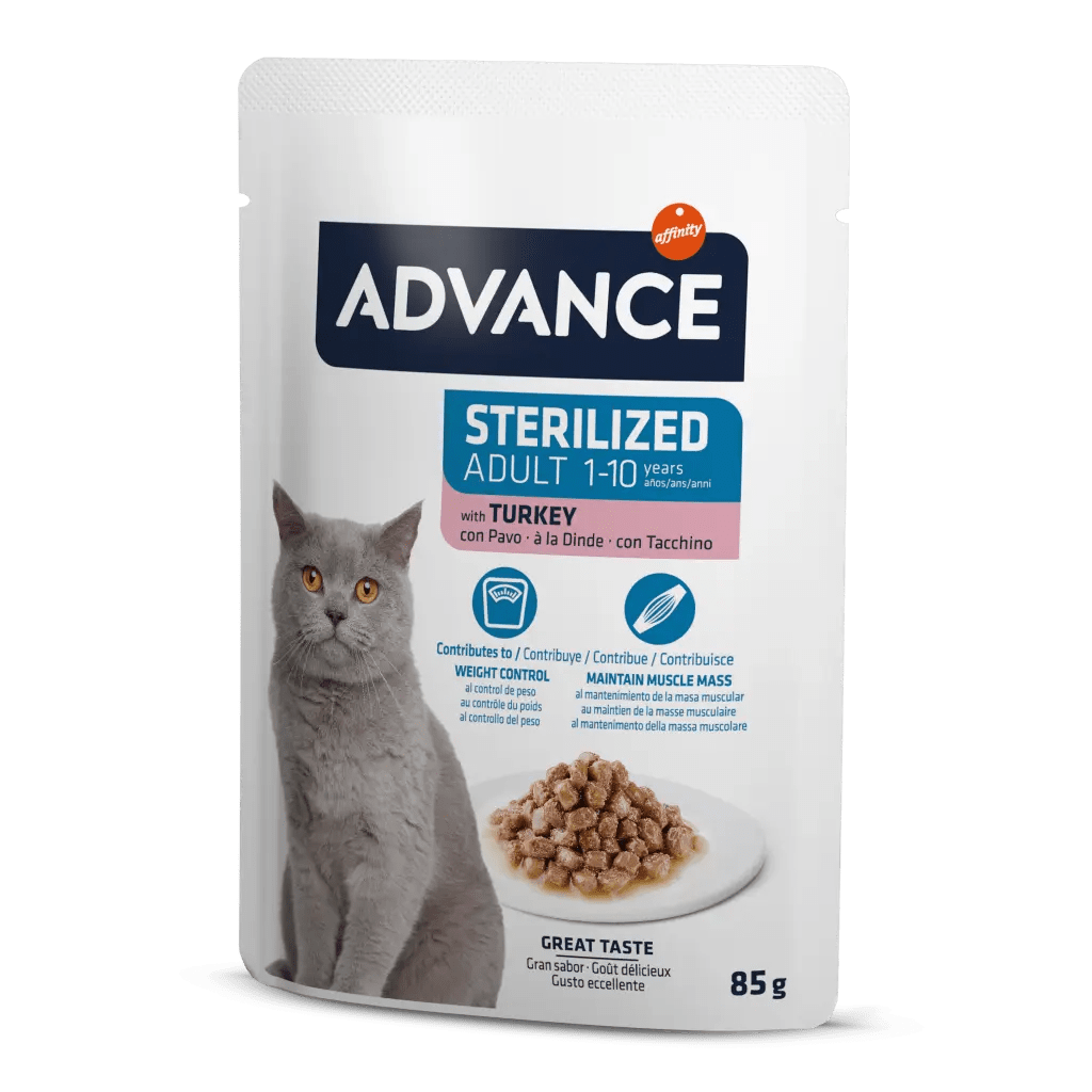 Advance Cat Sterılızed Turkey Wet Pouch