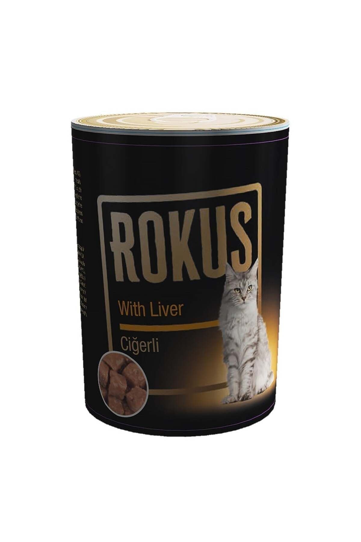 Rokus Ciğerli 410 G. Kedi Konserve Maması