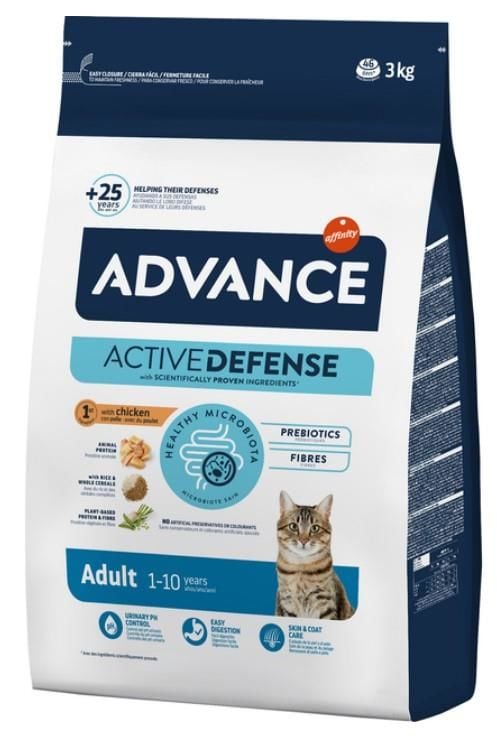 Advance Yüksek Proteinli Tavuklu Yetişkin Kedi Maması 3 Kg