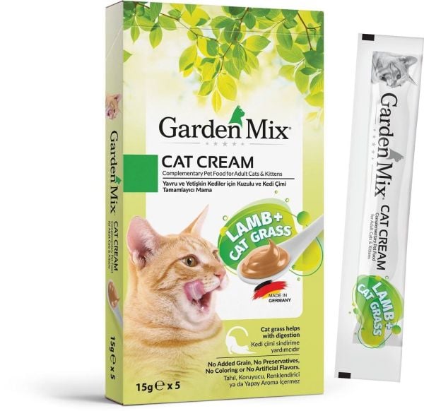 Garden Mix Kedi Kreması Kuzu Kedi Otu 15grx5ad