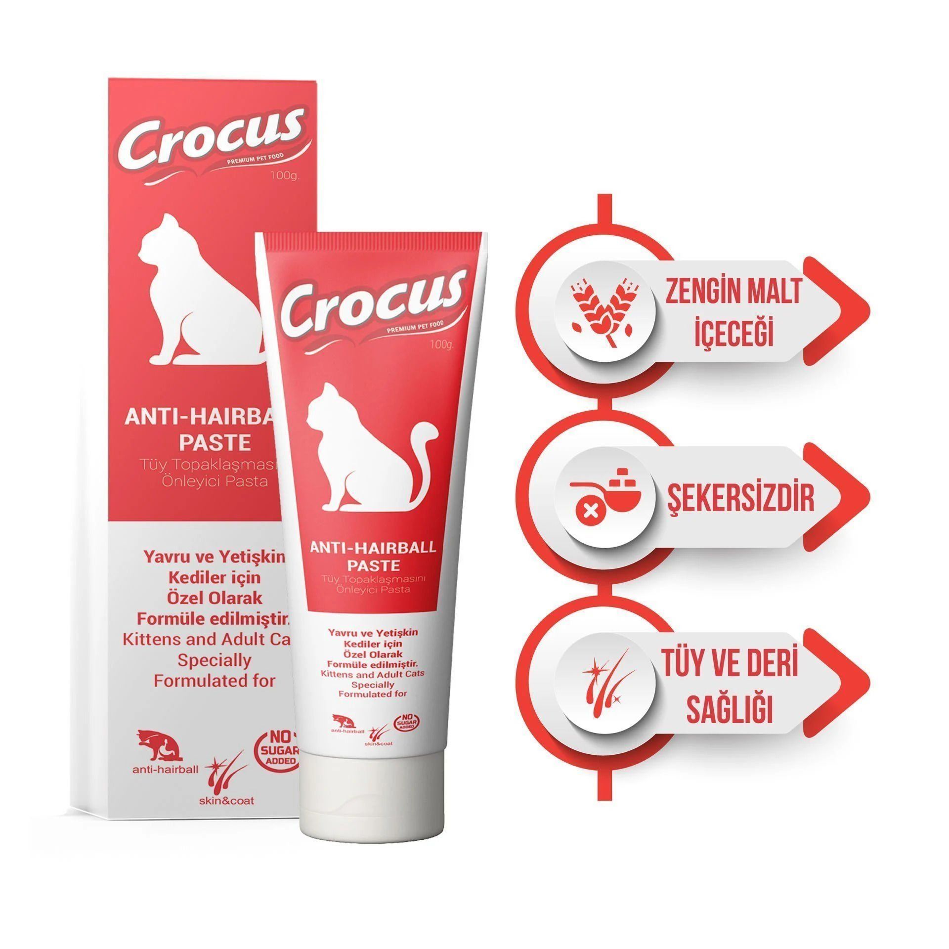 Anti Hairball Kedi Malt Macunu 100 gr