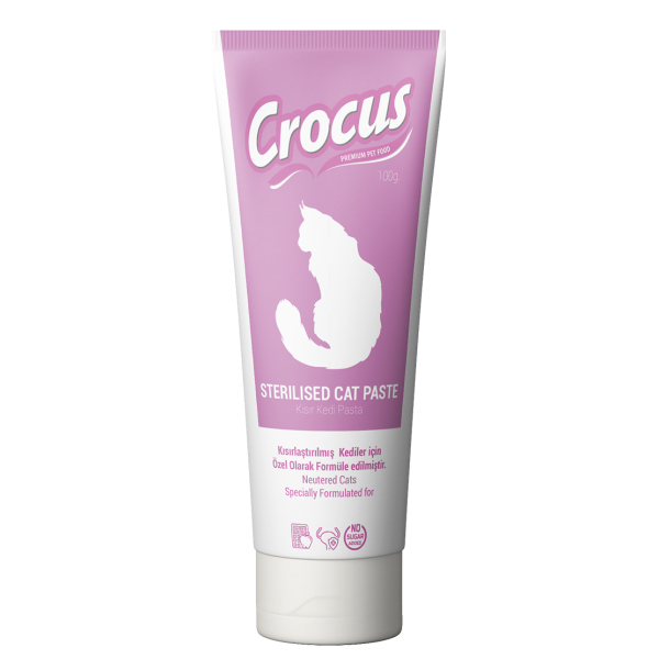 Crocus Kedi Sterilised Malt Macunu 100 Gram