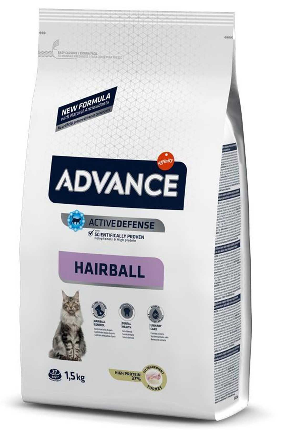 Advance Cat Adult Haırball T&r 1,5kg