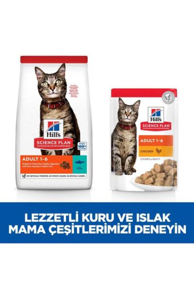 Hills Ton Balıklı Yetişkin Kedi Maması 1,5 kg