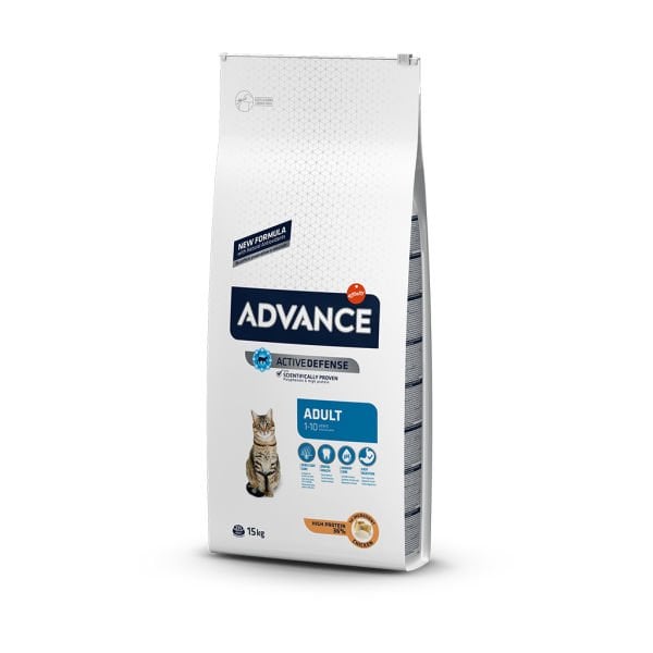 Advance Yüksek Proteinli Tavuklu Yetişkin Kedi Maması 15 Kg