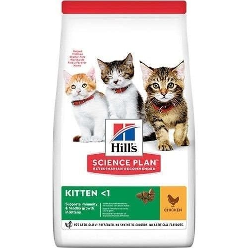Hills Kitten Tavuklu Yavru Kedi Maması 1,5 Kg Yeni Barkot 052742059631
