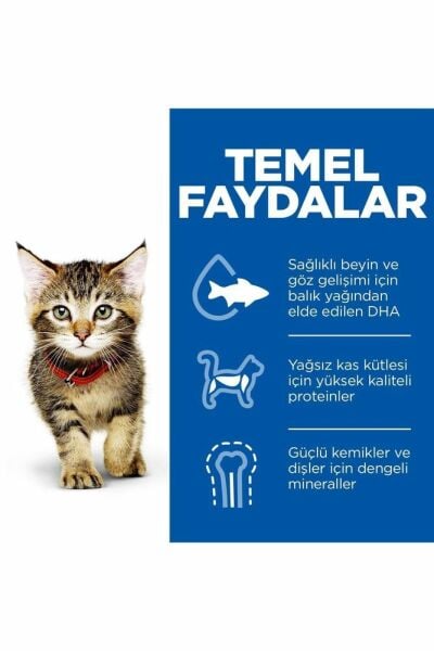 Hills Kitten Tavuklu Yavru Kedi Maması 1,5 Kg Yeni Barkot 052742059631