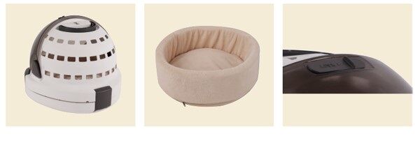 Aclıum Isıtıcılı Kapsül Kedi Evi 9w