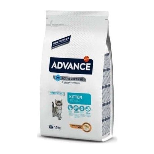 Advance Kitten Yavru Tavuk Etli Kedi Maması 1.5 Kg
