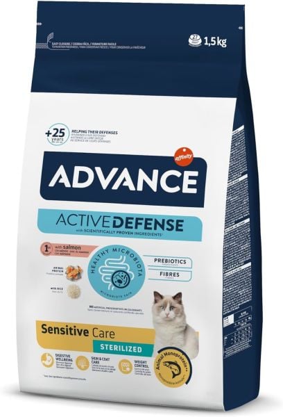 Advance Somonlu Kısırlaştırılmış Kedi Maması 1,5 Kg