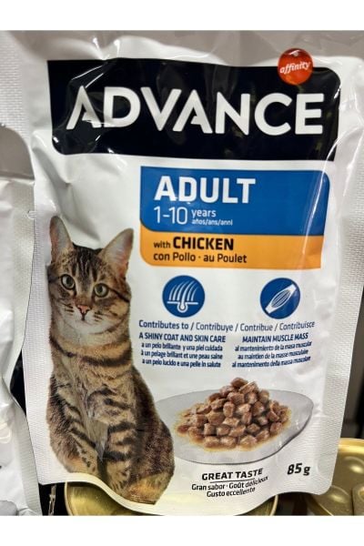 Advance Tavuklu Yetişkin Kedi Konservesi 85 Gr