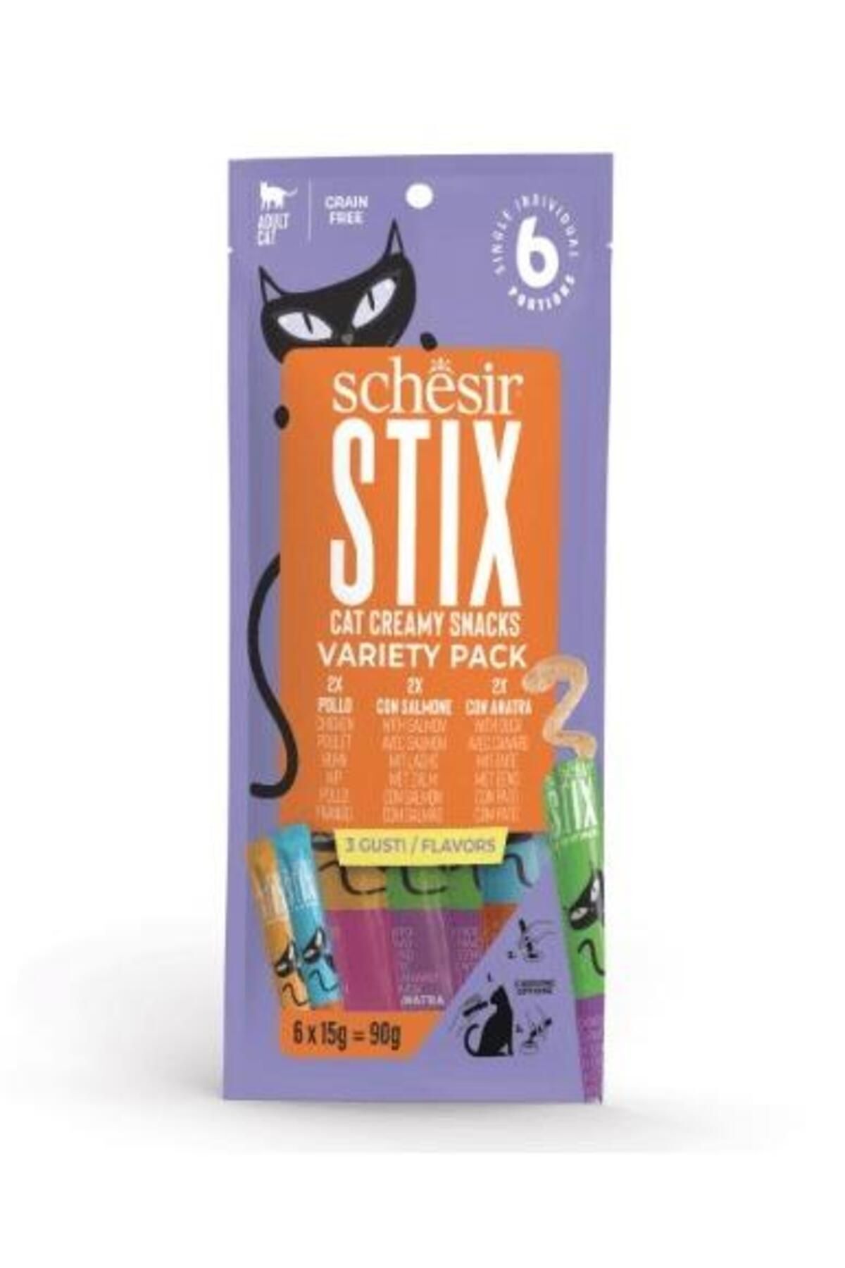 Stick Karışık Lezzetli Krema Ödülü 6 x 15 gr